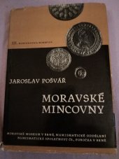 kniha Moravské mincovny, Mor. museum-numismatické odd. 1970