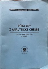 kniha Příklady z analytické chemie, Vydavatelství VŠCHT 1999