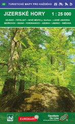 kniha Jizerské hory 1 : 25 000 Hejnice - Frýdlant - Nové Město p. Smrkem - Lázně Libverda - Bedřichov - Desná - Ferdinandov - Jizerka - Liberec - Smědava, Geodézie On Line 2014