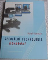 kniha Speciální technologie obrábění, Cerm 2004