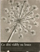 kniha Co děti viděly na louce, SNDK 1954