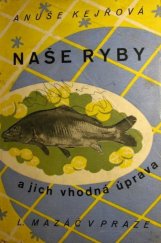 kniha Naše ryby a jich vhodná úprava, L. Mazáč 1935