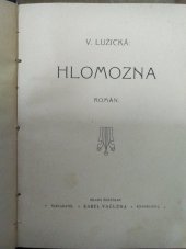 kniha Hlomozna Rom., Vačlena 1909