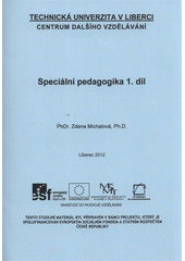 kniha Speciální pedagogika, Technická univerzita v Liberci 2012