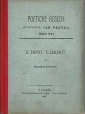 kniha Z doby táborů, Edvard Grégr 1884