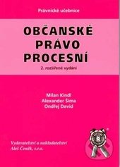 kniha Občanské právo procesní, Aleš Čeněk 2008