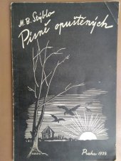 kniha Písně opuštěných. Kniha šestnáctá, M.B. Stýblo 1939