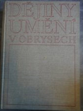 kniha Dějiny umění v obrysech, Melantrich 1942