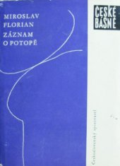 kniha Záznam o potopě, Československý spisovatel 1963