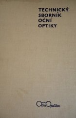 kniha Technický sborník oční optiky, SNTL 1975