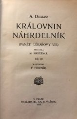 kniha Paměti lékařovy  Díl VIII.  - Královnin náhrdelník sv. III. , Jos. R. Vilímek 1924