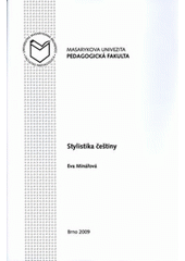 kniha Stylistika češtiny, Masarykova univerzita 2009