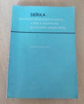kniha Sbírka písemných tematických prověrek a úloh z matematiky pro šestý ročník základní školy, Jednota čs. matematiků a fyziků 1988
