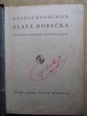 kniha Zlatá horečka, Sfinx, Bohumil Janda 1929