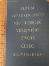 kniha Album representantů všech oborů veřejného života československého, Josef Zeibrdlich 1927