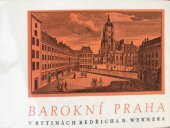 kniha Barokní Praha v rytinách B.B. Wernera, Odeon 1966