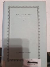 kniha Jan Kryštof III. - Antoinetta ; V domě ; Přítelkyně, Státní nakladatelství krásné literatury 1953