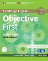 kniha Objective First Student’s book without answers, Cambridge University Press 2015