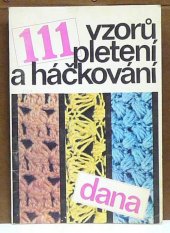 kniha 111 vzorů pletení a háčkování, TEPS 1972