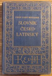 kniha Slovník česko-latinský, Kvasnička a Hampl 1940