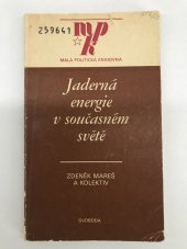 kniha Jaderná energie v současném světě, Svoboda 1980