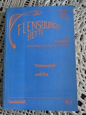 kniha Partnerschaft und Ehe, Flensburger Hefte 1988