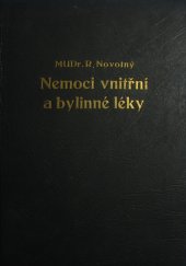 kniha Nemoci vnitřní a bylinné léky, Edvard Grégr a syn 1944