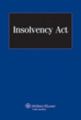 kniha Insolvency act, Wolters Kluwer 2011