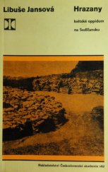 kniha Hrazany keltské oppidum na Sedlčansku, Československá akademie věd 1965