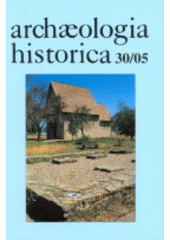 kniha Sborník příspěvků přednesených na XXXVI. konferenci archeologů středověku České republiky a Slovenské republiky s hlavním zaměřením na architekturu a archeologické památky (movité i nemovité) a ochranu kulturního dědictví Telč 20.-24. září 2004, Muzejní a vlastivědná společnost 2005