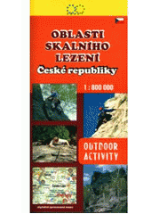kniha Oblasti skalního lezení České republiky 1 : 800 000, Žaket 2003