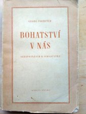 kniha Bohatství v nás sebepoznáním k sebedůvěře, Orbis 1945