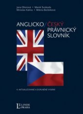 kniha Anglicko-český právnický slovník, Linde 2010