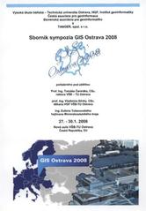 kniha Sborník abstraktů ze sympozia GIS Ostrava 2008 = Collection of abstracts from symposium GIS Ostrava 2008 : 27.-30.1.2008, Tanger 2008