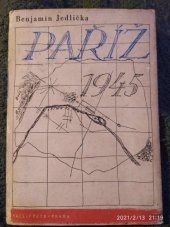 kniha Paříž 1945, Václav Petr 1947
