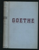 kniha Goethe. II, Melantrich 1932