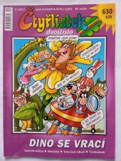 kniha Dino se vrací Čtyřlístek dvojčíslo, Čtyřlístek 2017