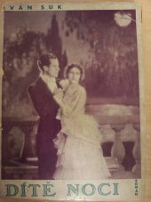 kniha Dítě noci  Román, Václav Švec 1930
