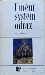 kniha Umění, systém, odraz, Horizont 1973