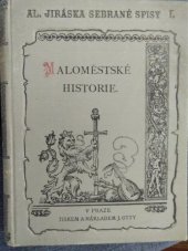 kniha Maloměstské historie, J. Otto 1900