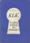 kniha Klíč k výběru partnera pro manželství, Avicenum 1975