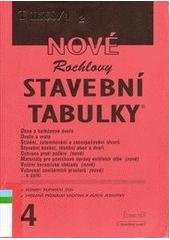 kniha Nové Rochlovy stavební tabulky 4, INCON-F 2006