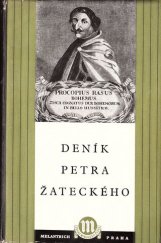 kniha Deník Petra Žateckého = Liber diurnus, Melantrich 1953