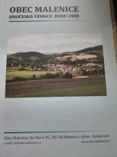 kniha Obec Malenice Jihočeská vesnice roku 2008, Obecní úřad Malenice 2008
