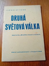 kniha Druhá světová válka, Státní nakladatelství 1946