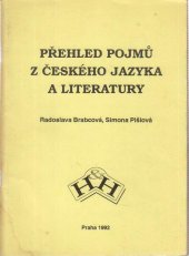 kniha Přehled pojmů z českého jazyka a literatury, H & H 1992