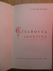 kniha Císařovna Josefina [román], Václav Petr 1938