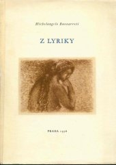 kniha Z lyriky [Výbor, Nakladatelství československých výtvarných umělců 1958