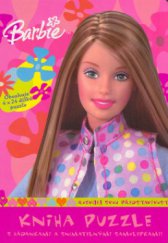 kniha Kniha puzzle s hádankami a snímatelnými samolepkami Barbie, rozvíjej svou představivost, Egmont 2005