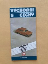 kniha Východní Čechy 5 [Kartografický dokument] 1:200000, Geodetický a kartografický podnik 1990